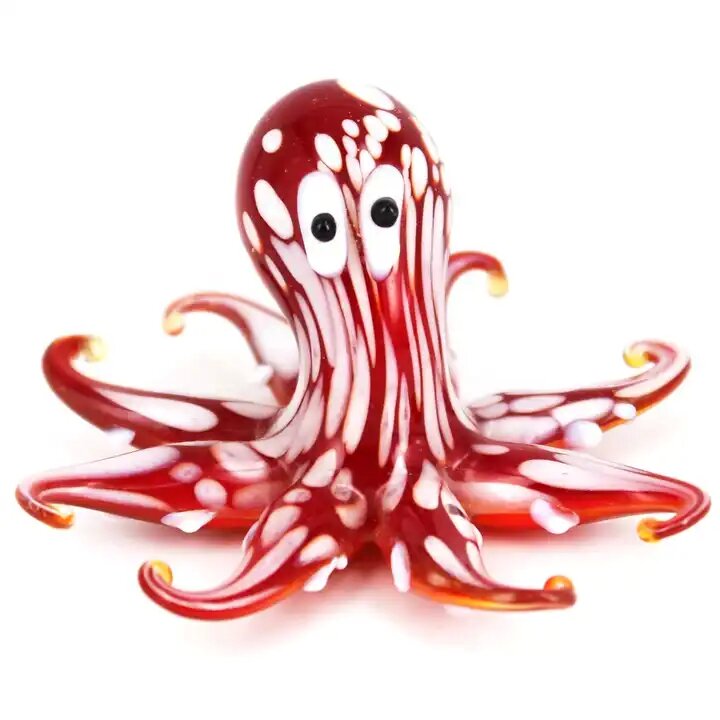 BachPartyGifts octopus crafts murano glass figurines